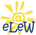 Logo of eLeW ein Land eine Welt, meaning one country one world