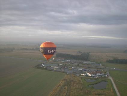 Ausbreiten des Ballons